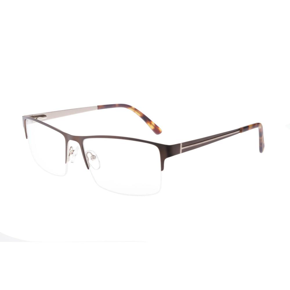 NEW VALIANT EYEWEAR V-3124 Brown Eyeglasses 60/17/150